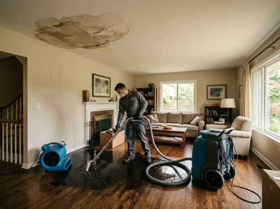 attic-pipe-burst-ceiling-drip-008 — frequently asked questions, Water Damage Restoration & Carpet Care in Aloha, OR